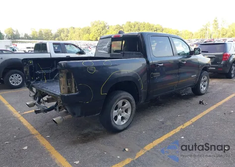 2019 Ram 1500 Big Horn/Lone Star 4X4 5'7 Box z USA, uszkodzony, nr VIN 1C6SRFFT2KN628948